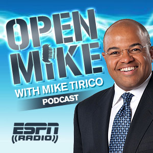 ESPN: Open Mike with Mike Tirico-logo