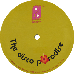 12 Inch Disco from the Philadelphia Int. label-logo