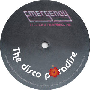 12 Inch Disco from the Emergency label-logo
