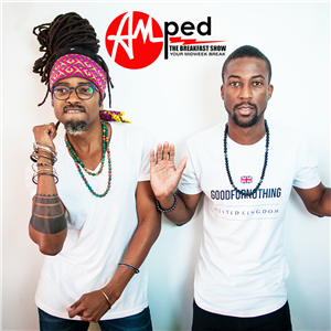 Amped! The Breakfast Show with Shep Beats & Konata-logo
