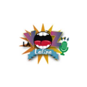 La voz latina-logo