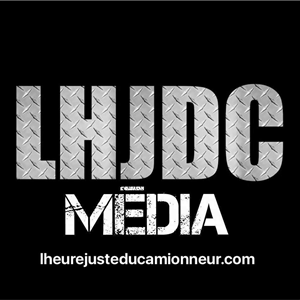 L'heure juste du camionneur-logo